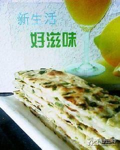 刀切蔥油餅 刀切蔥油餅