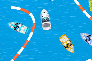 快艇停靠 快艇停靠