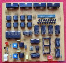 萬能板焊接數字電路