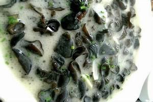 木耳雞蛋粥 木耳雞蛋粥