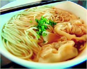 鮮蝦雲吞麵