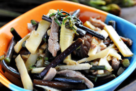 蕨菜燜筍 蕨菜燜筍