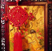 中國結[中國特有的手工編織工藝品]