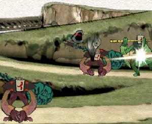 墨汁打怪物 墨汁打怪物