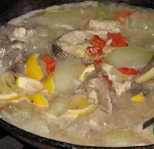 檸檬冬瓜鱸魚湯 檸檬冬瓜鱸魚湯