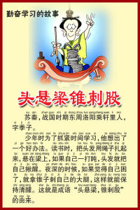 頭懸樑錐刺股 頭懸樑錐刺股