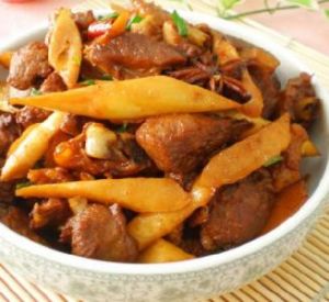 竹筍炒鴨肉 竹筍炒鴨肉