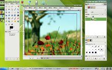紅旗linux下用gimp編輯圖像