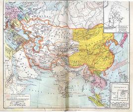 蒙古帝國[蒙古人建立的地跨歐亞的帝國]