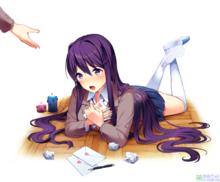 寫下情詩的優里