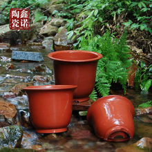 紫砂花盆
