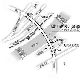 望江路過江隧道 望江路過江隧道