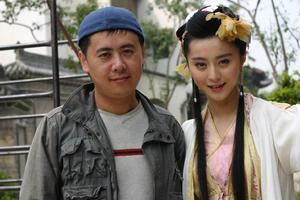 作者趙增越與范冰冰合影