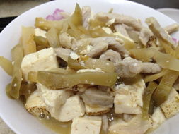 肉絲榨菜豆腐 肉絲榨菜豆腐
