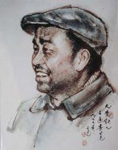 《王進喜》 陳玉先 繪