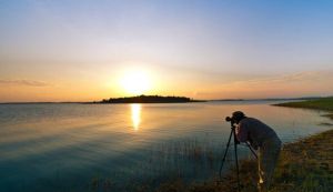 攝影師拍攝瞬間