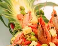 鳳梨蜜豆咖喱北極蝦 鳳梨蜜豆咖喱北極蝦