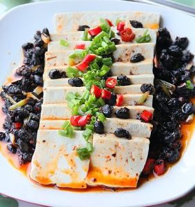 豆豉鯪魚蒸豆腐