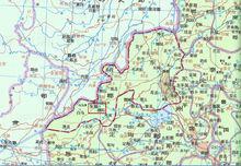 西漢兗州東郡轄境圖