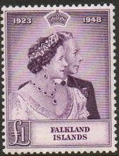 喬治六世銀婚郵票