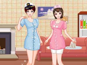 孿生姐妹制服裝 孿生姐妹制服裝