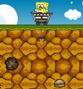 海綿寶寶挖漢堡 海綿寶寶挖漢堡