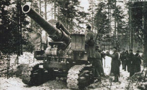 蘇聯衛國戰爭中的B-4榴彈炮。