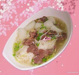 蘿蔔牛腩湯麵 蘿蔔牛腩湯麵