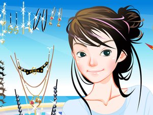 夏日休閒少女 夏日休閒少女