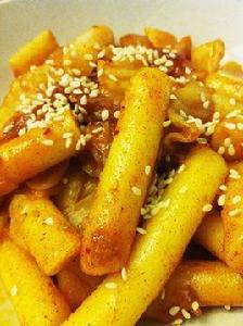 手指炒年糕 手指炒年糕