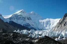 絨布冰川 絨布冰川