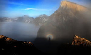 天池佛光 天池佛光