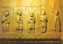 稷山化峪金墓雜劇磚雕 稷山化峪金墓雜劇磚雕