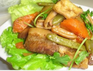 五花肉干魷燴雜蔬 五花肉干魷燴雜蔬