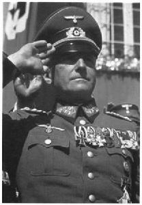 布勞希奇在閱兵式上