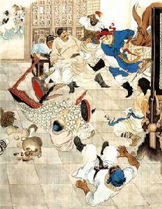 劉繼卣大鬧天宮組畫 劉繼卣大鬧天宮組畫