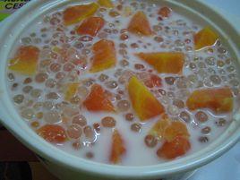 木瓜椰奶西米露 木瓜椰奶西米露