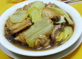 白菜雞翅 白菜雞翅