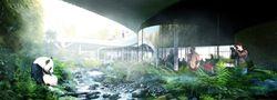 哥本哈根動物園熊貓館概念圖