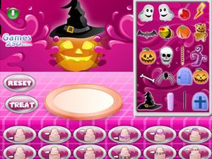 萬聖節做蛋糕 萬聖節做蛋糕