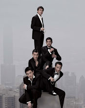 第25屆金像獎特刊-男主角候選人合影