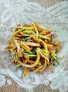 涼拌蕎面 涼拌蕎面