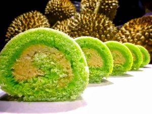 榴槤班蘭蛋糕 榴槤班蘭蛋糕