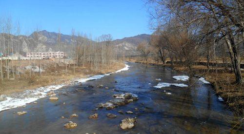 文峪河水庫上游西社鎮一段