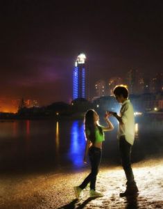 24歲“大叔”歌手張木易戀上12歲嫩模AKAMA MIKI