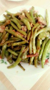 肉片燒芸豆角 肉片燒芸豆角