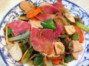 水蘿蔔炒豆乾 水蘿蔔炒豆乾