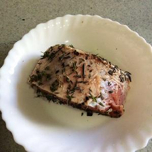 香草黑醋肉眼瘦肉