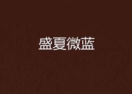 盛夏微藍 盛夏微藍