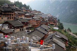 烏江畫廊之龔灘古鎮